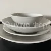 Cosy & Trendy 6 Eetborden creme 28cm Tafelservies