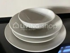 Cosy & Trendy 6 Eetborden creme 28cm Tafelservies