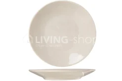 Cosy & Trendy 6 Eetborden creme 28cm Tafelservies