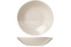 Cosy & Trendy 6 Eetborden creme 28cm Tafelservies