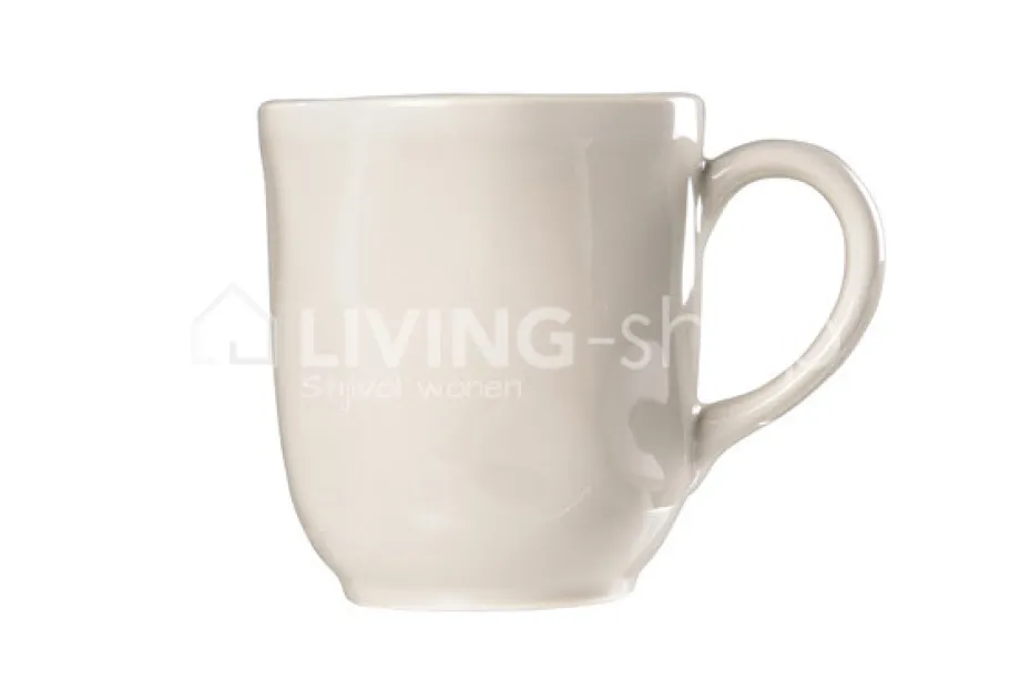 Cosy & Trendy 6 Eetborden creme 28cm Tafelservies
