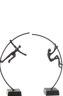 J-LINE 2 Figuren hangend klimmende beelden decoratie