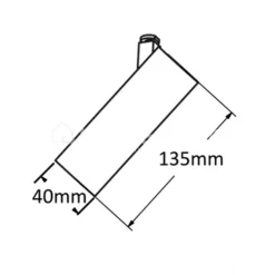 Verlichting online 2 LED micro tube spots op profiel