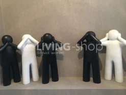 J-LINE 3 Petit Maurice beeldjes h/z/zw