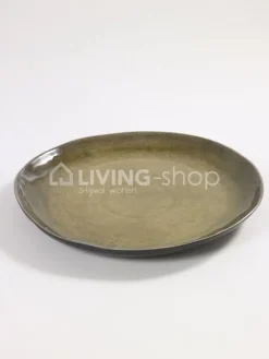 Serax 6 Pure Kom ovaal Large 20x17xH5,5CM Grijs gevlamd