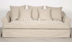 PR LIVING 1 seater Landelijke zitbank linnen of katoen