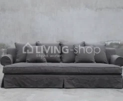 PR LIVING 1 seater Landelijke zitbank linnen of katoen