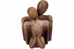 Cosy & Trendy Abstract beeld gezin van 3 bruin dolomiet