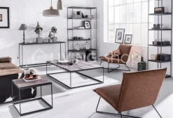 PR LIVING Almond eiken salontafel loft stijl