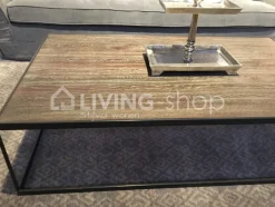 PR LIVING Almond eiken salontafel loft stijl