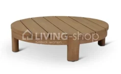Castle Line outdoor Ambon salontafel rond teak