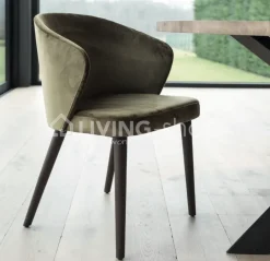 Castle-Line Armstoel Lot met houten poot Castle Line