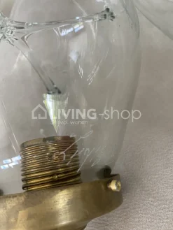 Artisanale verlichting Artisanale mondgeblazen hanglamp S koper