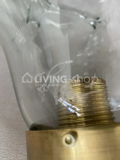 Artisanale verlichting Artisanale mondgeblazen hanglamp S koper
