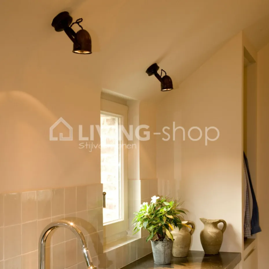 AUTHENTAGE Lichtbron GU10 LED spot Comete AR70 - GU10 - 230V - 4,8W - 280 Lumen - 24 - 2700K - Dimmable - CRI 90