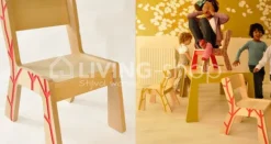 Kidsonroof Bankje Reliëf Groen VolumeZero van