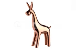 Cosy & Trendy Beeld rendier hert goud porselein