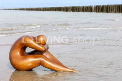 Cosy & Trendy Beeld vrouw zittende sculptuur