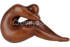 Cosy & Trendy Beeld vrouw zittende sculptuur