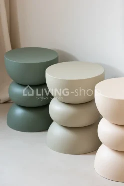 J-LINE Bijzettafel Lise kruk
