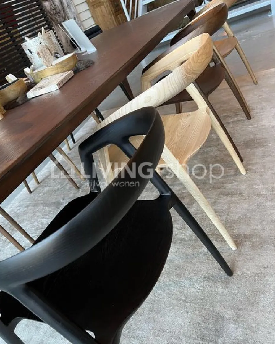 Bok Essenhouten Stoel Ethnic bruin