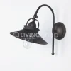 Verlichting online Brons badkamerlamp landelijk wandlamp