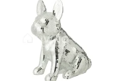 J-LINE Bulldog Spiegel Hars beeld
