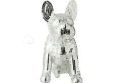 J-LINE Bulldog Spiegel Hars beeld