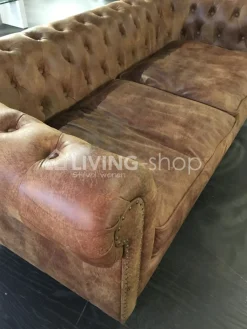 PR LIVING Canapé chesterfield Arnold 4 seater