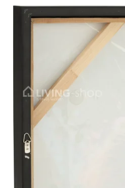 J-LINE Canvas abstract aap, wanddecoratie