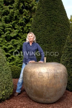 BULL&STEIN Cast Bronze Appel in- &outdoor Ø59cm|H52cm|20kg