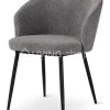 Castle-Line Castle Line CRES armstoel naturel, antraciet metalen poten