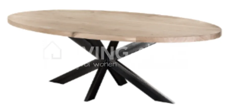 Castle-Line Castle Line eiken tafel ovaal Owen ovale eettafel