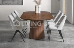 Castle-Line Castle Line Mendosa tafel ovaal 240cm bruin