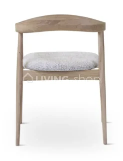 Castle-Line Castle Line PURA armstoel naturel incl bisque kussen