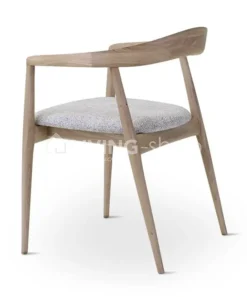 Castle-Line Castle Line PURA armstoel naturel incl bisque kussen