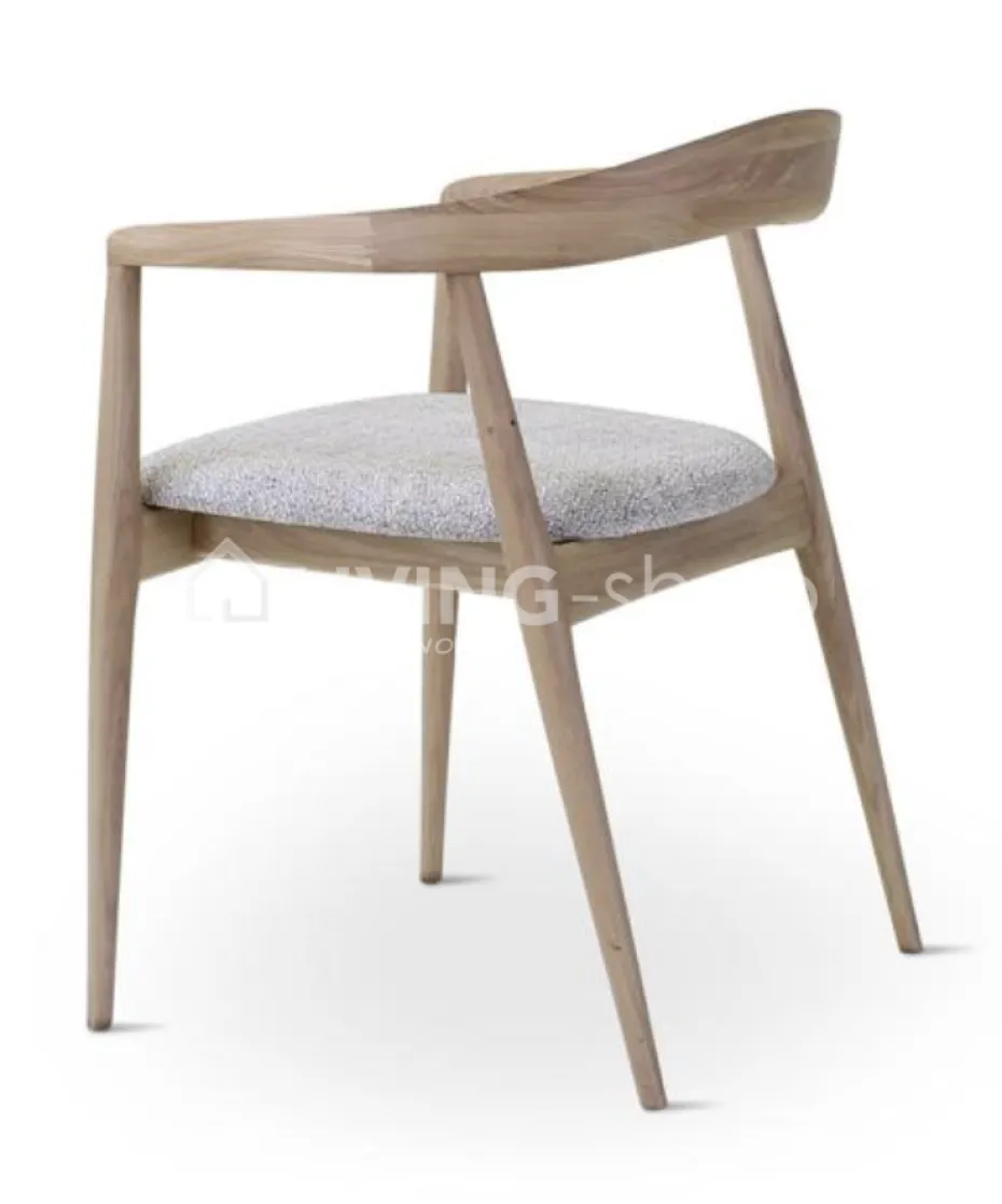 Castle-Line Castle Line PURA armstoel naturel incl bisque kussen
