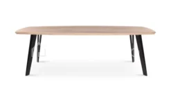 Castle-Line Castle Line tafel Otho/Cain/Benz + voet zwart metaal