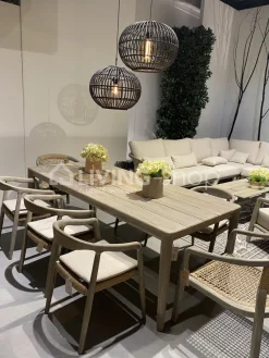 Castle Line outdoor Castle Teak dineertafel A-poot L300CM