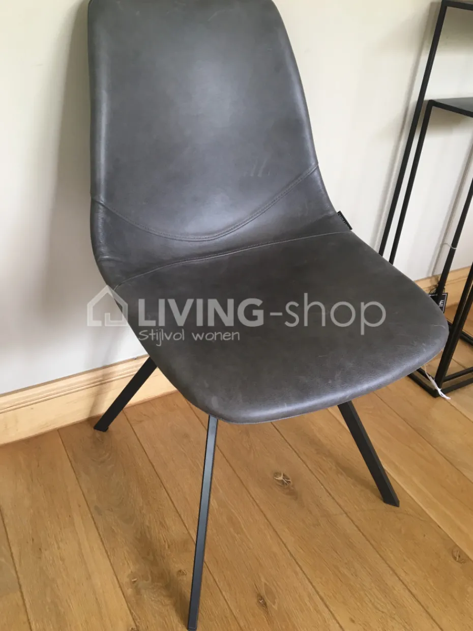 Castle-Line CHAIR HAPY fabric/pu group 123 + wooden leg