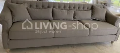 TIMELESS LIVING Chesterfield sofa met hoge rug 3-zit L275x100xH88CM