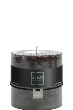 J-LINE Cilinderkaars Forest, brandt 80h