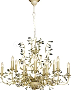 Verdace verlichting 192cm - Roestkleur, 3 lampen x40W