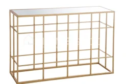 J-LINE Console goud metaal side table