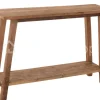 J-LINE Console naturel houten Wandtafel Meubelen