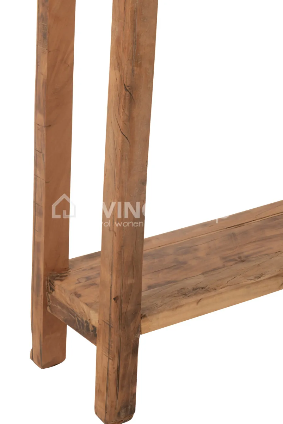 J-LINE Console naturel houten Wandtafel Meubelen