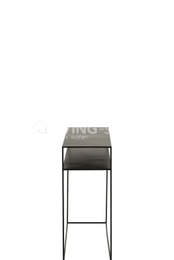 J-LINE Console tafel zwart metaal industrieel wonen