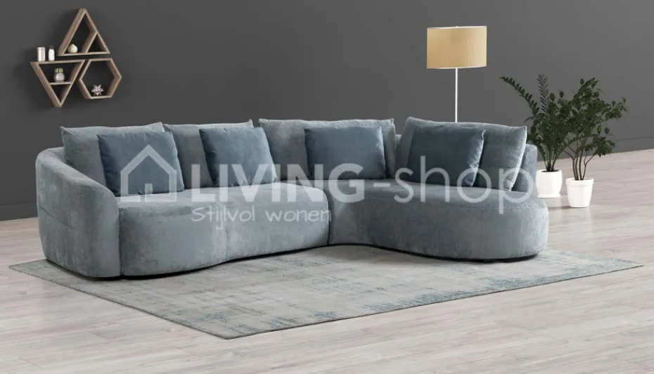 PR LIVING Curved sofa