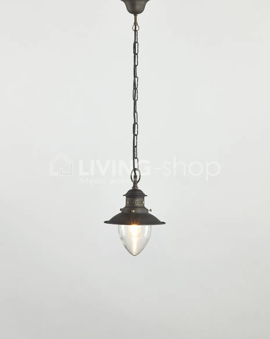 Verlichting online Dark Bronze H40xB30x30CM, Maritieme