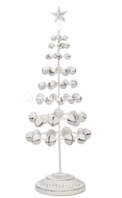 J-LINE Deco Kerstboom met belletjes, kerstdecoratie